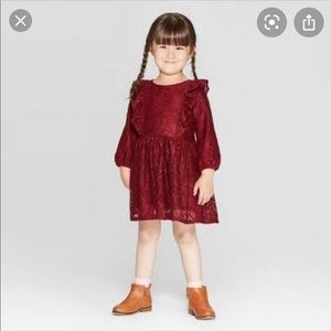 Cat & Jack Lace Dress, Size 4T